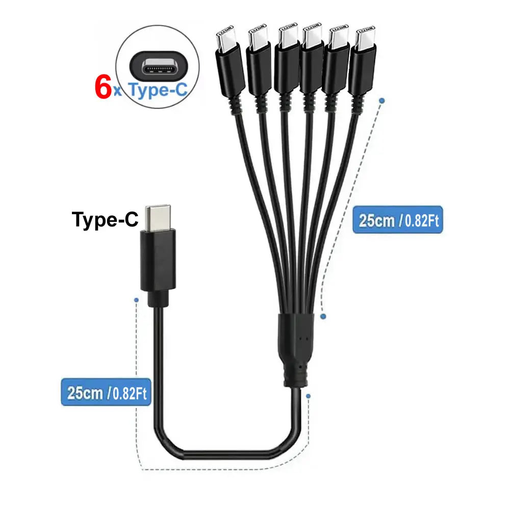 6 in 1 USB