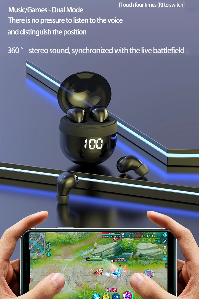 Cuffie invisibili TWS Mini