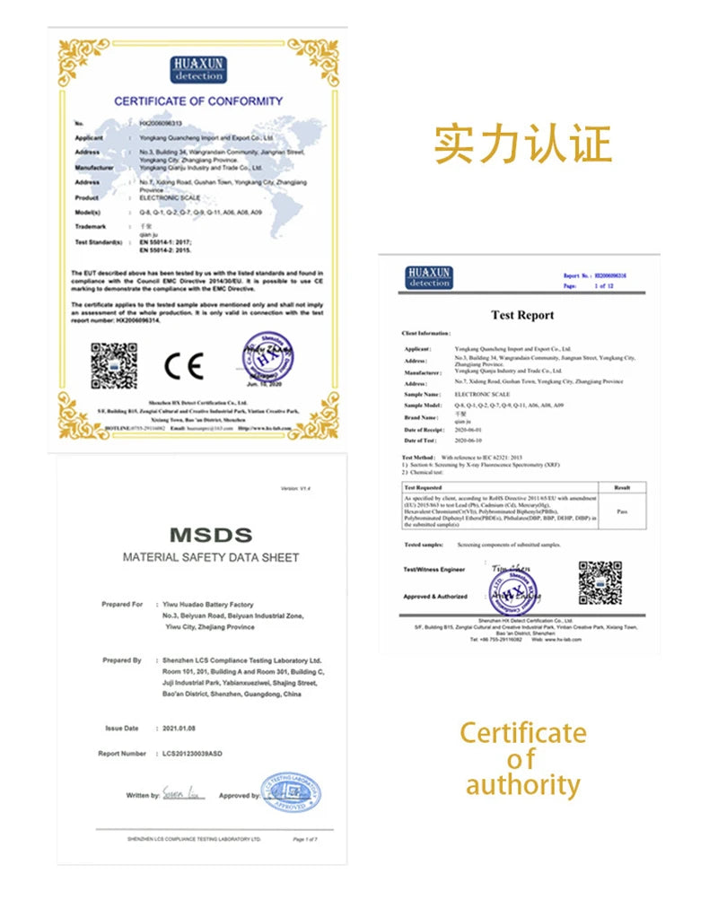 ilancia portatile con display LCD digitale 110 lb/50 kg 