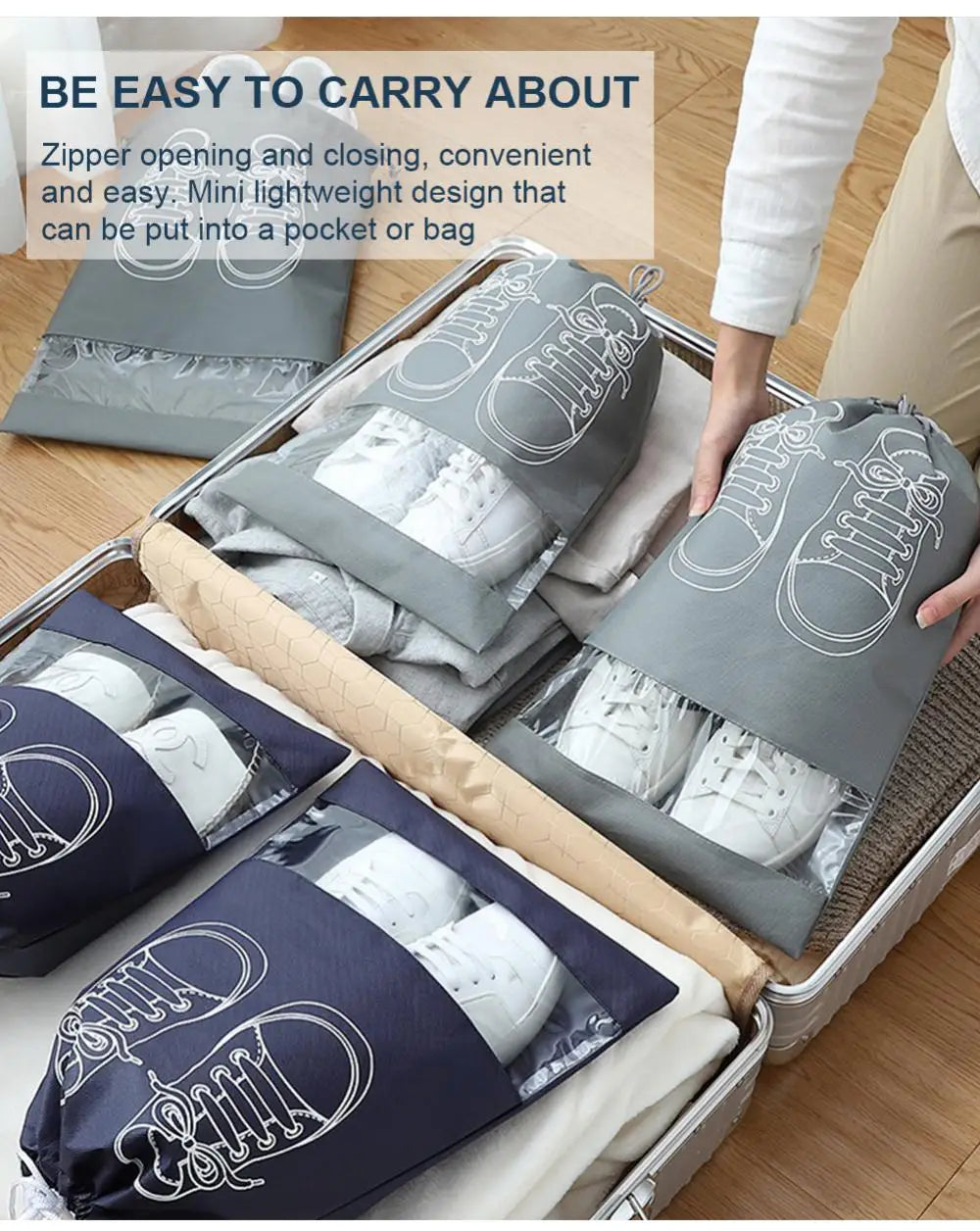 5/10 pz Borsa per riporre le scarpe