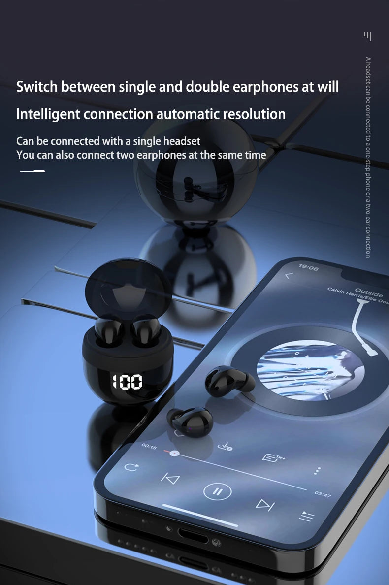 Cuffie invisibili TWS Mini